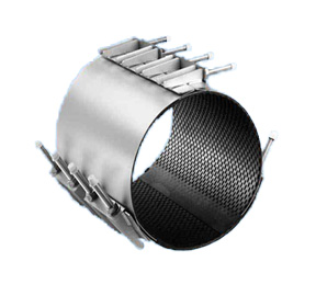 stainless steel triple band repair clamp