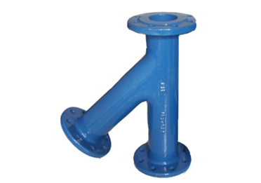 Ductile Iron All Flanged Tee with 45° Branch