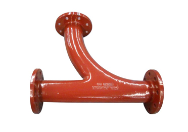 Ductile Iron Flanged with Long Radius Branch