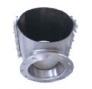 stainless steel repair clamp tee with flange